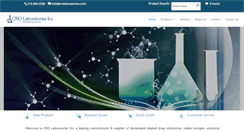 Desktop Screenshot of crolaboratories.com